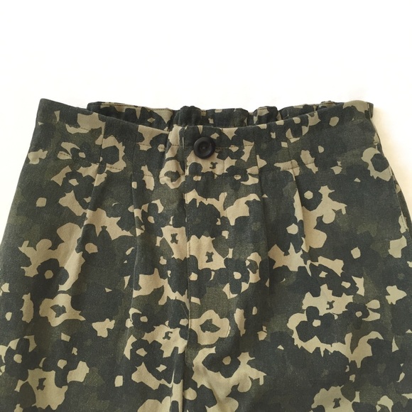 ANTHROPOLOGIE Amadi Floral Camo Trouser Pants XS - Picture 5 of 10